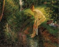Pissarro, Camille - Bather in the Woods